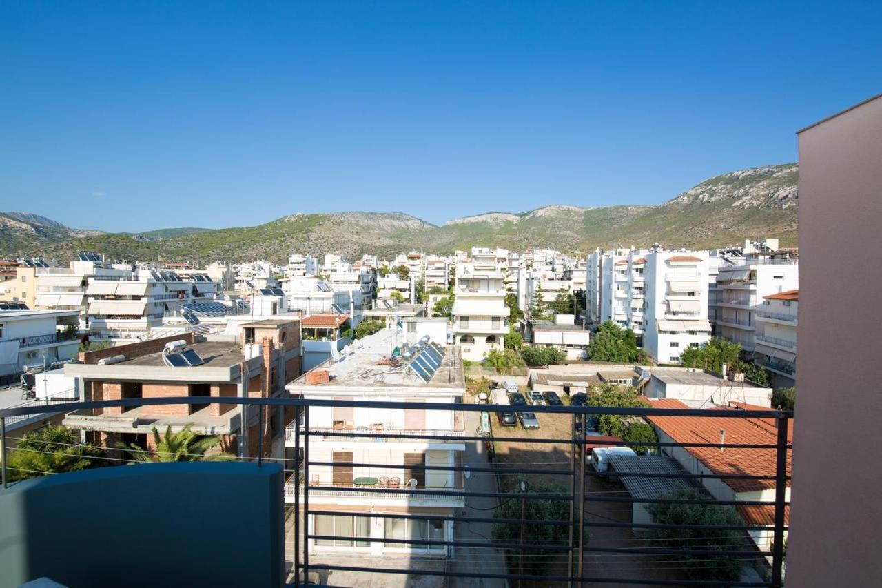 Helen Luxury Loft Design Meisonette-Apartment Athen Exterior foto