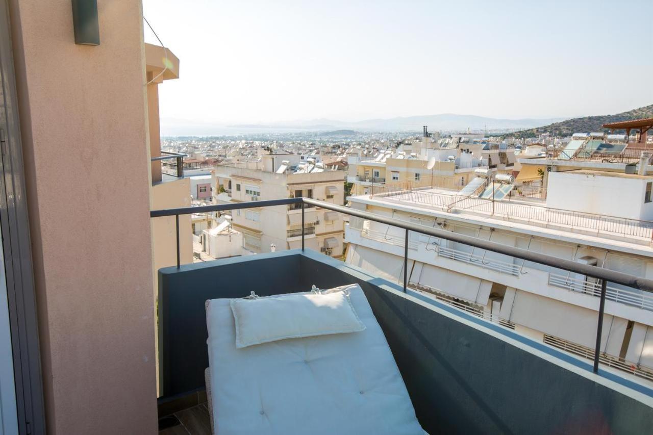 Helen Luxury Loft Design Meisonette-Apartment Athen Exterior foto